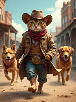 Cowboy Cat's Canine Corral