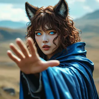 Curly-Haired Lupine Adventurer