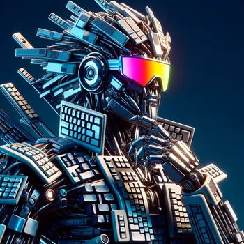 Cyberpunk Keyboard Mech