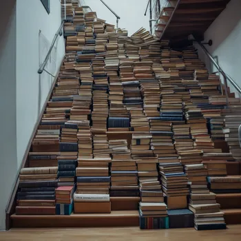 Cyberpunk Staircase of Knowledge