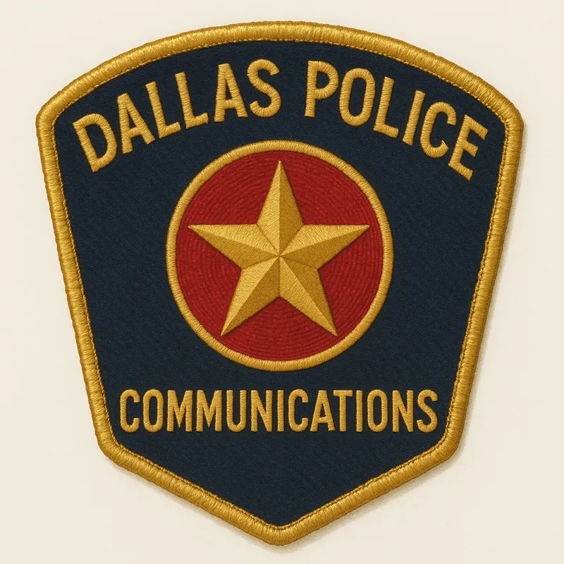 Dallas Police Comm. Patch Logo - Tangra AI Image Generator