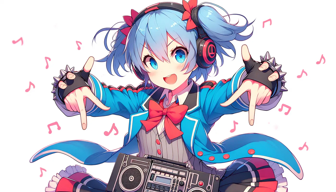 Dancing Anime Hero - Anime character Dancing - AI image generated with Art