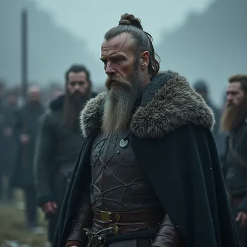 Dark Nordic Viking Battle