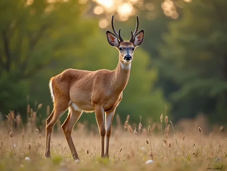 Deer in Forest