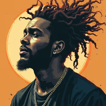 Depressed Male Rapper