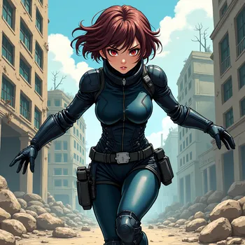 Déesse Guerrière de l'Espace