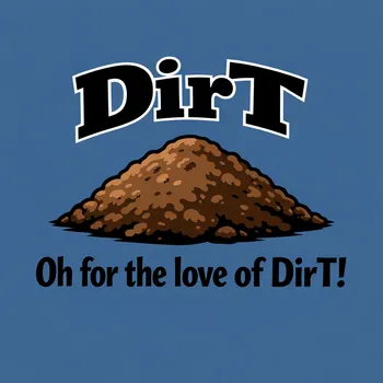 DirT Meme Logo: Oh for the love of DirT
