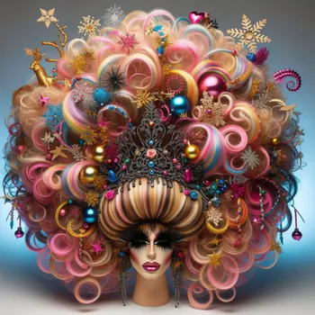 Drag Wig, Happy New Year