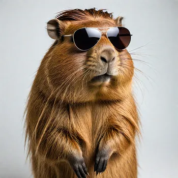 Dreadlocked Capybara Chic