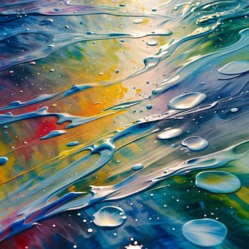 Dreamlike Painted Backdrop