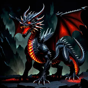 Ebony Dreadfire Serpent