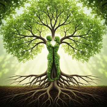 Elder Tree of Life with Infants