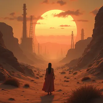 Electric Dawn on an Industrial Planet