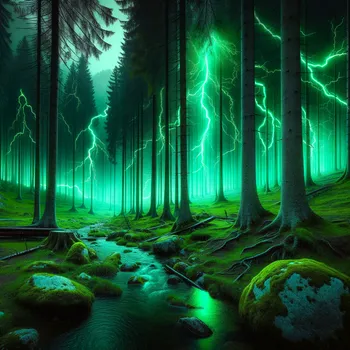 Electric Green Haven