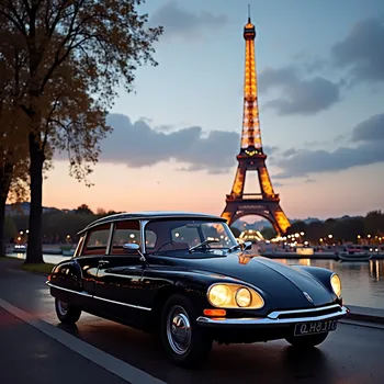 Elegant Citroën at Eiffel