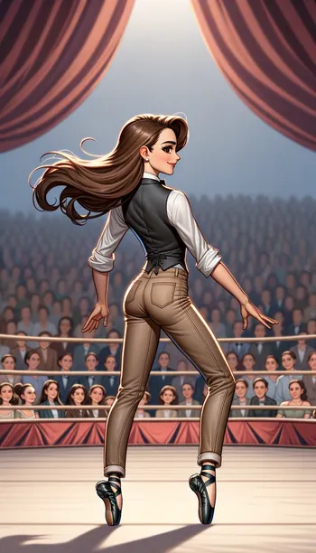 Elegant Latina Ballerina