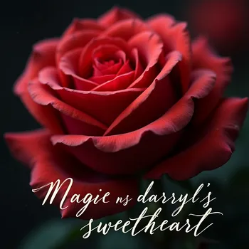 Elegant Red Rose Typography