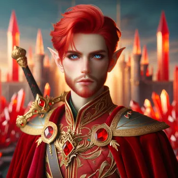 Elven King in Red