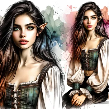 Enchanted Elven Maiden