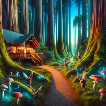 Enchanted Log Cabin