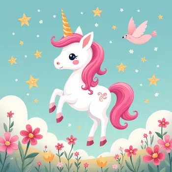 Enchanted Unicorn Music Box