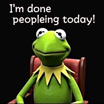 Exhausted Kermit Statement