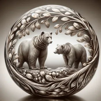 Exquisite Bear Motif Paperweight