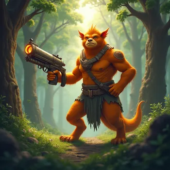 Fantasy Defender of the Trees