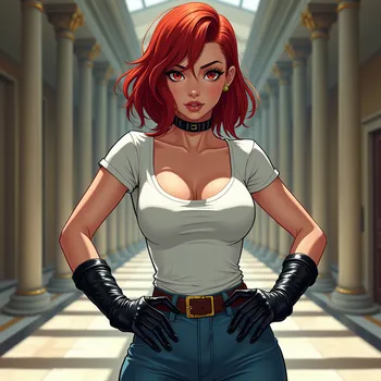 Femme Fatale Manga Hallway