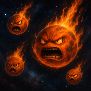 Fiery Planets in Outer Space