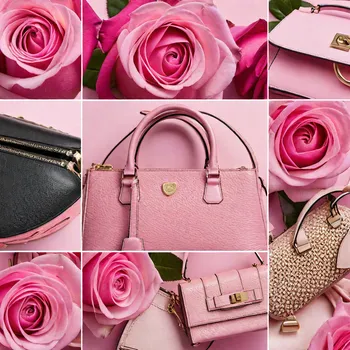 Floral Handbag Collage
