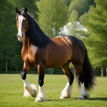 Flying Clydesdale Majesty