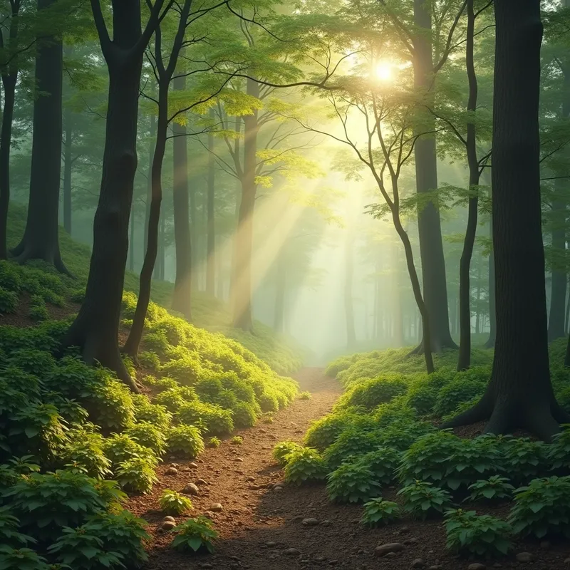 Forest Flute Ambient Drift - Relaxing ambient track shaped by soft forest ambience—gentle wind through trees, light wooden textures, soft flute breaths, and earthy drones.
 - AI image generated with Photorealistic 2