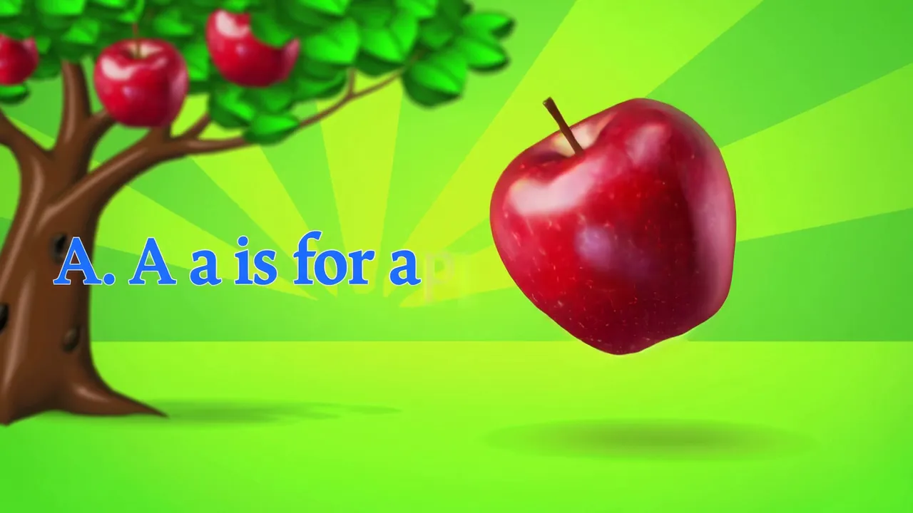 Fun ABC Adventure for Kids! - Create a children's YouTube video longer than 3 minutes featuring the alphabet. Include the following elements:
- **A–D Scene:**
- **Lyrics:** A is for apple, B is for ball, C is for cat, and D stands tall.
- **Visuals:**
- Apple drops from a tree into the scene.
- Bouncy ball rolls across the screen.
- Cute cat meows and plays.
- Tall letter D stretches up with a smile.
- **E–G Scene:**
- **Lyrics:** E is for elephant, F is for fish, G is for goat, who jumps with a swish!
- **Visuals:**
- Elephant sprays water.
- Fish swims through a bubble-filled tank.
- Goat bounces across a little hill.
- **H–L Scene:**
- **Lyrics:** H is for hat, I is for igloo, J is for jelly that’s wobbly too! K is for kite, flying up so high, L is for lion with a mighty cry!
- **Visuals:**
- Hat lands on a letter H.
- Igloo in a snowy scene.
- Jelly wiggles and giggles.
- Kite flies in a blue sky.
- Lion roars (friendly roar).
- **M–P Scene:**
- **Lyrics:** M is for monkey, swinging in trees, N is for noodles with lots of cheese! O is for octopus deep in the sea, P is for penguin, waddling with glee!
- **Visuals:**
- Monkey swings on vines.
- Noodles in a bowl, cheese melting.
- Octopus waves underwater.
- Penguin waddles and dances.
- **Q–T Scene:**
- **Lyrics:** Q is for queen with a shiny crown, R is for robot dancing around. S is for sun that shines so bright, T is for turtle, slow but right!
- **Visuals:**
- Queen waves with crown sparkle.
- Robot breaks into a silly dance.
- Big smiling sun rises.
- Turtle walks slowly but proudly.
- **U–X Scene:**
- **Lyrics:** U is for umbrella when it rains, V is for van driving through the lanes. W is for whale with a giant spout, X is for xylophone, play it out!
- **Visuals:**
- Umbrella opens in rain.
- Van drives past on a colorful road.
- Whale jumps and splashes.
- Xylophone plays colorful notes (ding ding ding!).
- **Y–Z + Outro:**
- **Lyrics:** Y is for yo-yo spinning so fast, Z is for zebra, running past! 🎵 Now we know our ABCs, Come sing again and dance with me! 🎵
- **Visuals:**
- Yo-yo spins fast in a loop.
- Zebra gallops by.
- Kids and letters dancing in a circle.
- Confetti, balloons, and a rainbow appear.
- Final Text on screen: 🎉 "Great job! You know your ABCs!" 🎉
- 👋 “Bye-bye! See you next time!”
Would you like to add or change anything in this prompt?