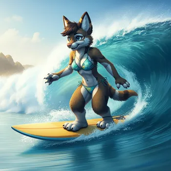 Furry Surfer
