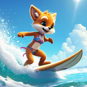 Furry Surfer