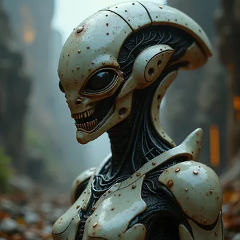 Futuristic Alien Tech