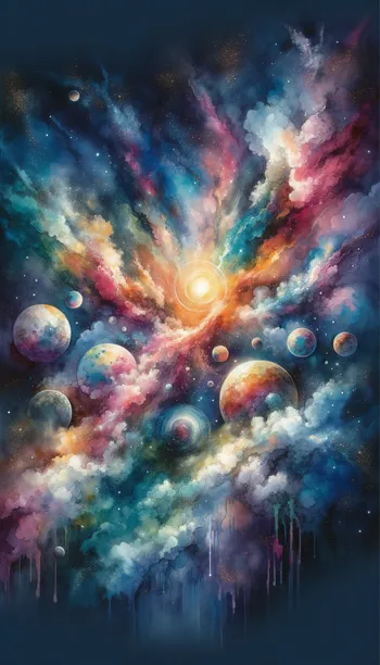 Galactic Watercolors