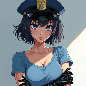 Generous Curves Police Manga Heroine