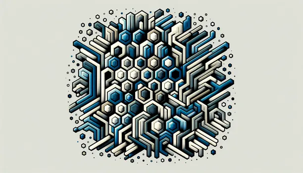 Geometric Hexagon Pattern