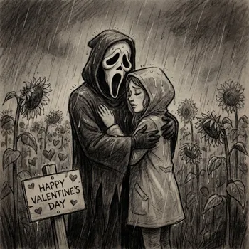 Ghostface Valentine Embrace