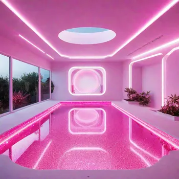 Glittery Futuristic Pool