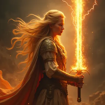 Golden-Haired Stormblade