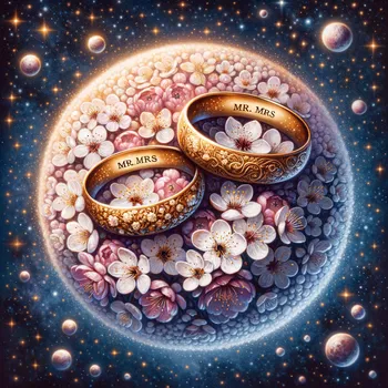 Golden Love: Carlsen's Celestial Wedding