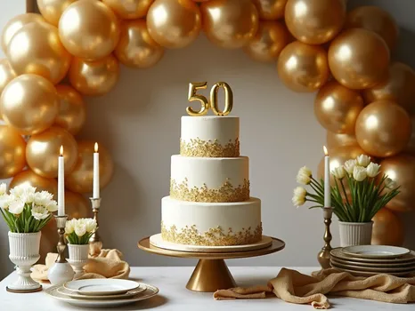 Golden Milestone Party