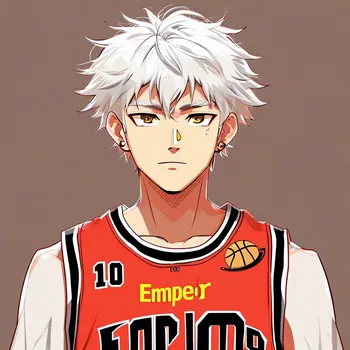 Golden-Tipped Hair, Jersey #10 Sketch