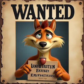 Goofy Scrat Mugshot