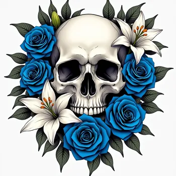 Gothic Blooms and Bones