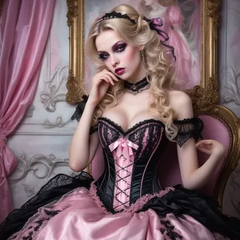 Gothic Rose Awareness Portrait