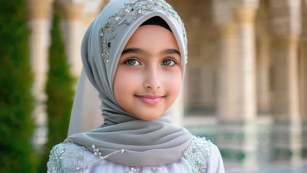 Graceful Muslim Girl